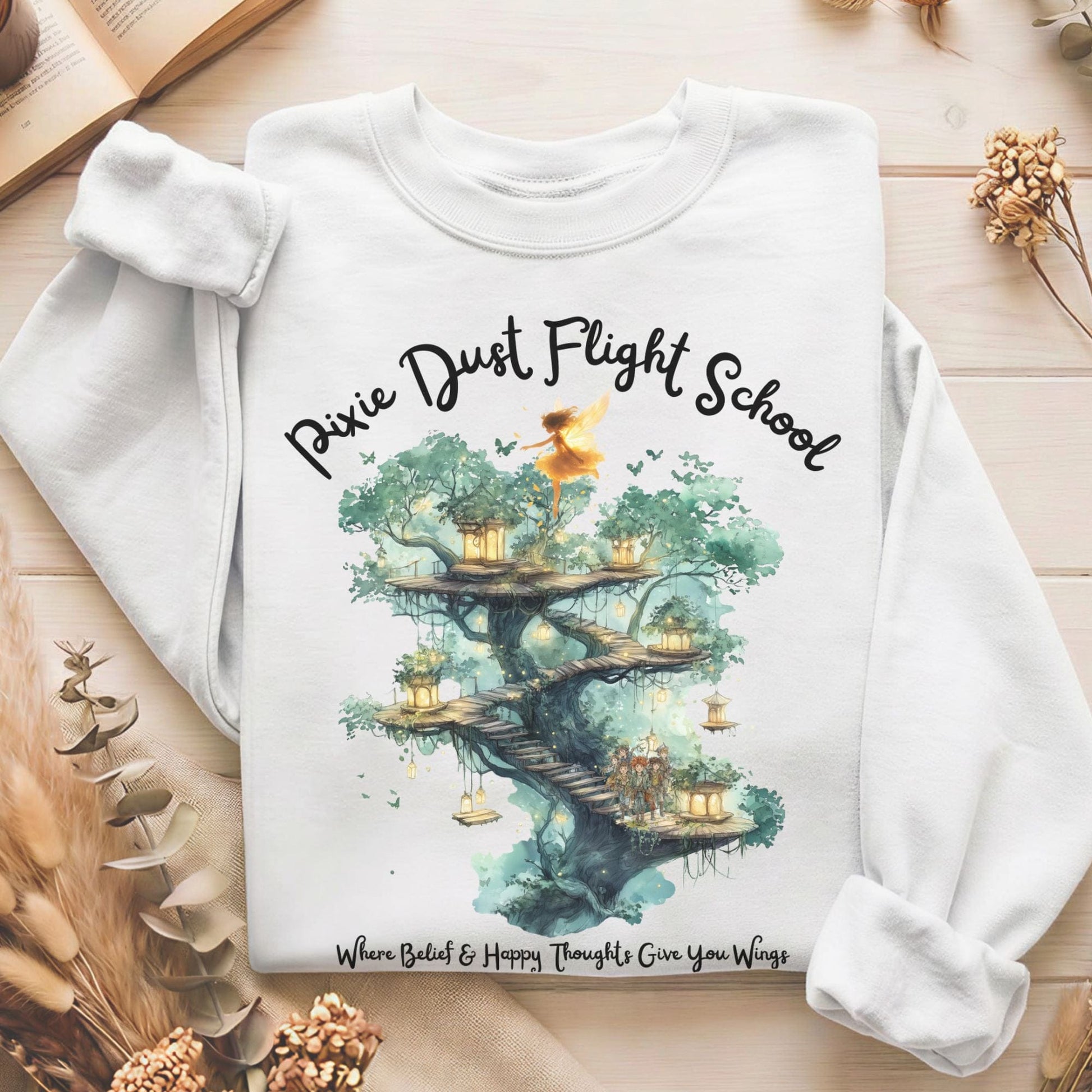Sweatshirt White / S Design 183 Sweatshirt The Mystic Eden