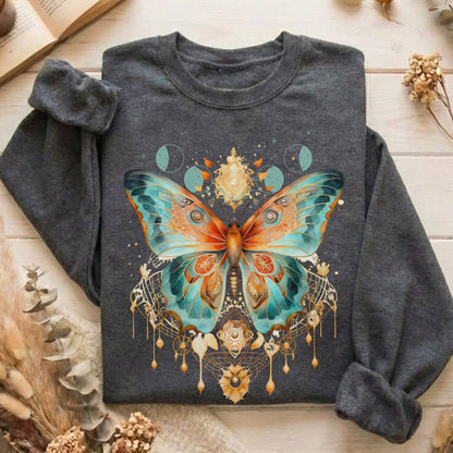 Sweatshirt Dark Heather / S Design 46 Sweatshirt The Mystic Eden