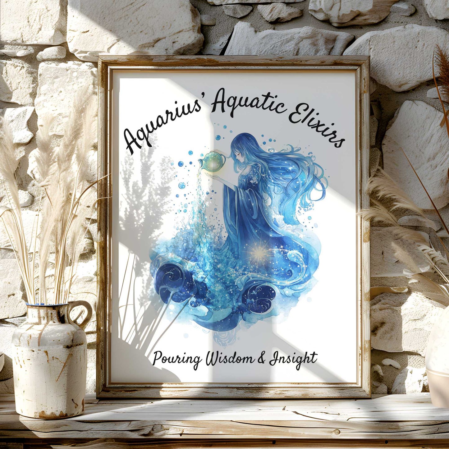 Art Prints 11″ x 14″ / Matte Design 148A - Art Print The Mystic Eden