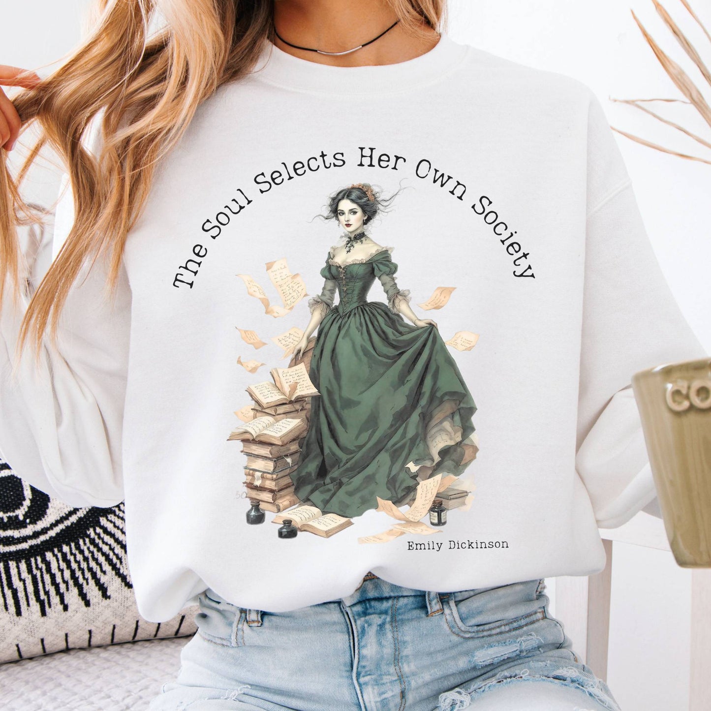 Sweatshirt Design 253 Crewneck Sweatshirt The Mystic Eden