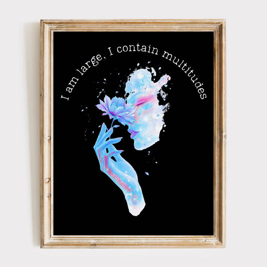 Art Prints 11″ x 14″ / Matte Design 251A - Art Print The Mystic Eden