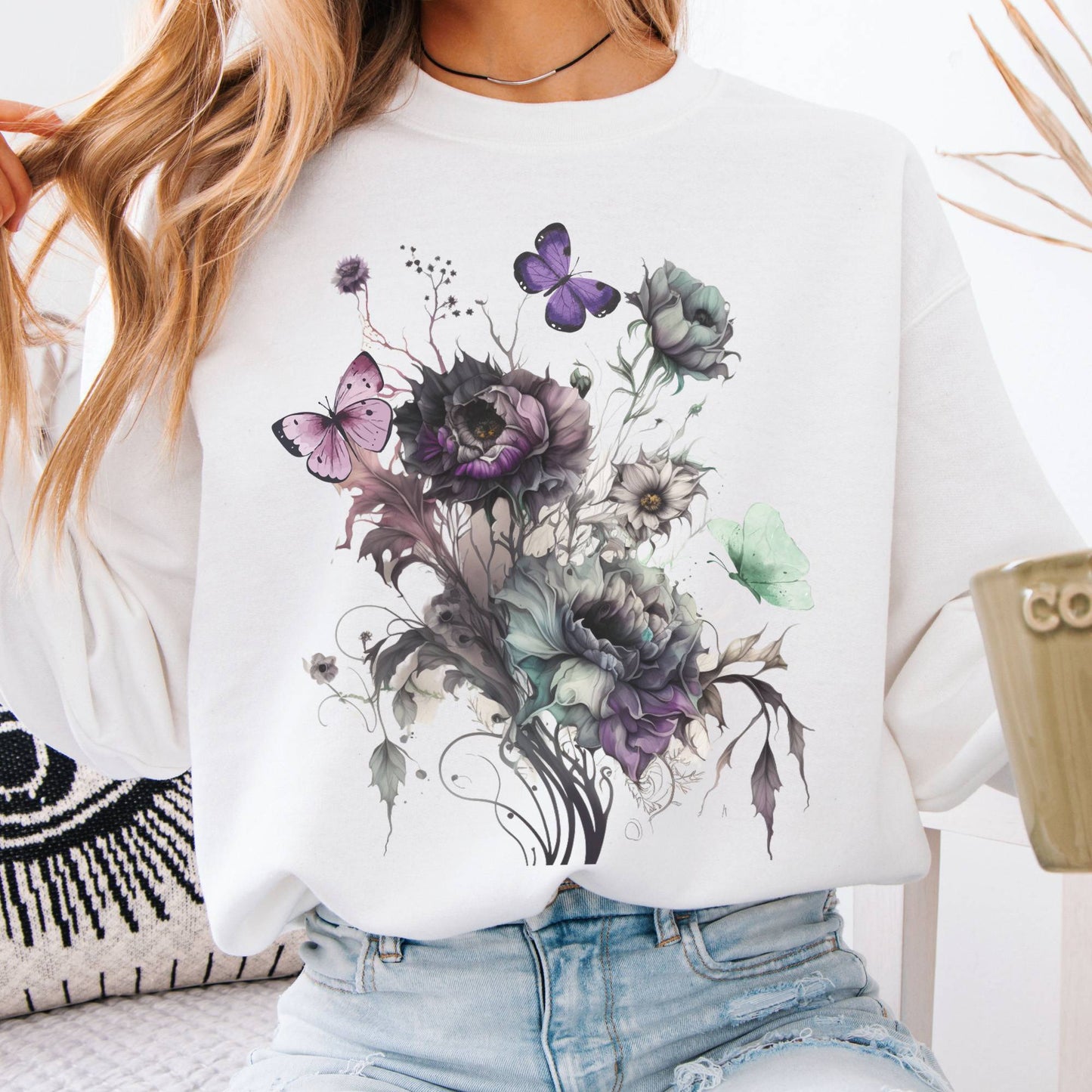 Sweatshirt Design 48 Sweatshirt The Mystic Eden