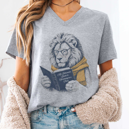 V-neck Athletic Heather / S Design 300 V-Neck The Mystic Eden