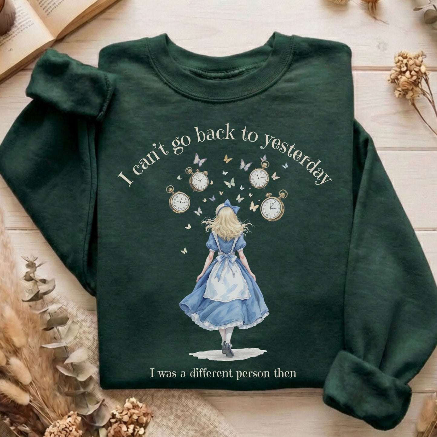 Sweatshirt Forest Green / S Design 256 Crewneck Sweatshirt The Mystic Eden