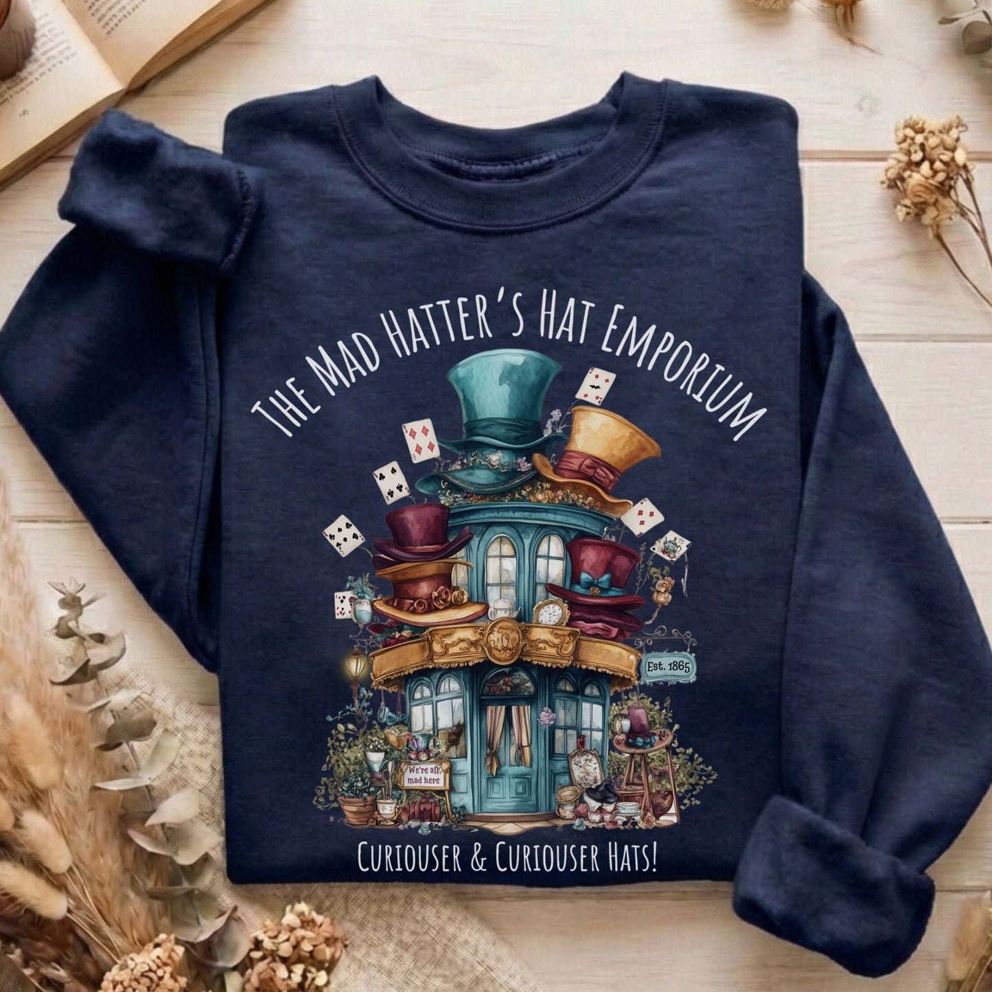 Sweatshirt Navy / S Design 124 Sweatshirt The Mystic Eden