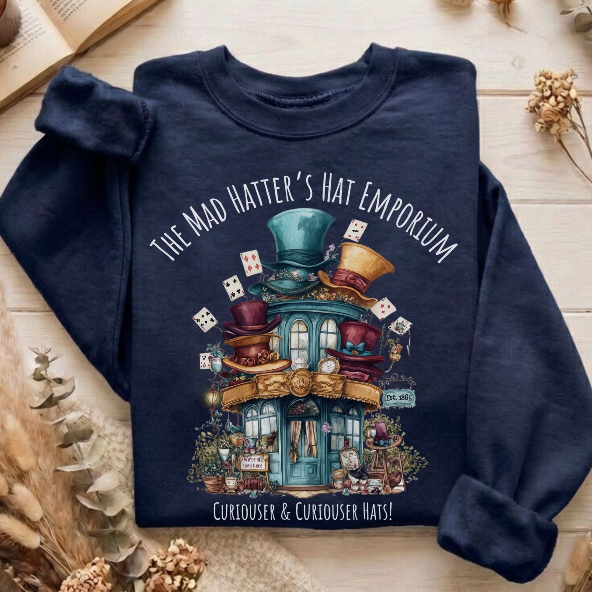 Sweatshirt Navy / S Design 124 Sweatshirt The Mystic Eden