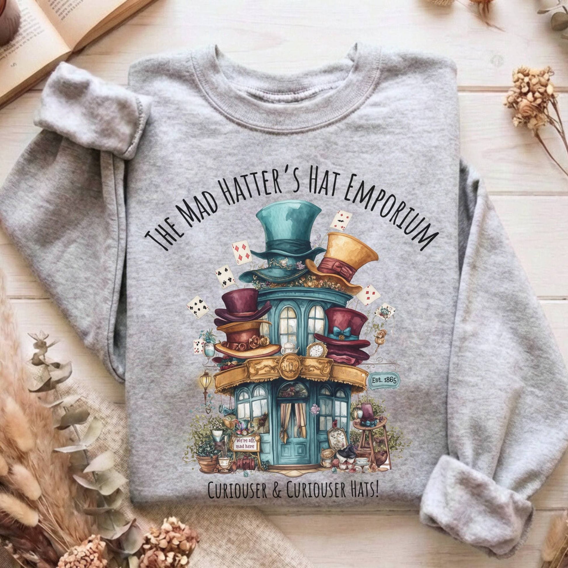 Sweatshirt Sport Grey / S Design 124 Sweatshirt The Mystic Eden