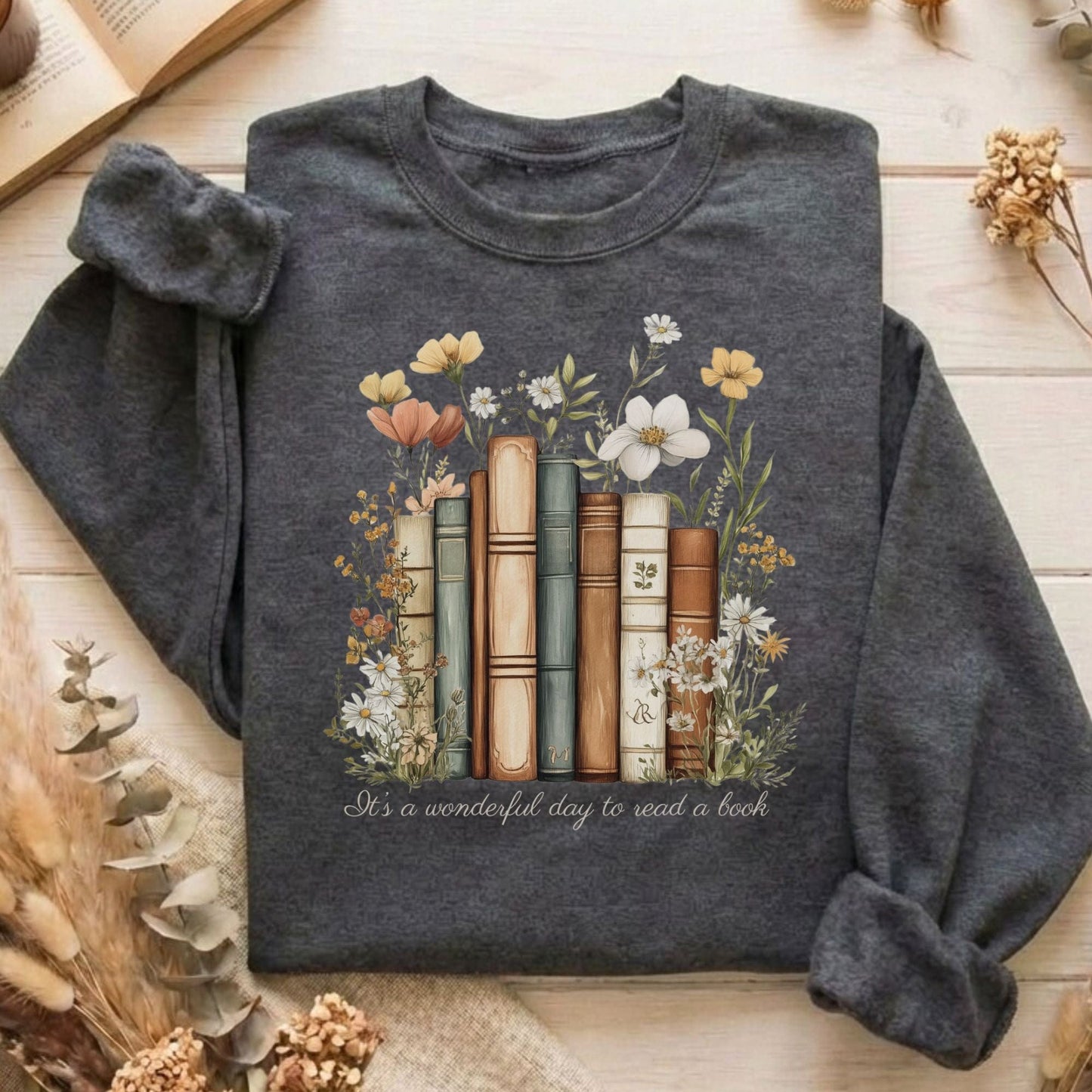 Sweatshirt Dark Heather / S Design 191 Sweatshirt The Mystic Eden