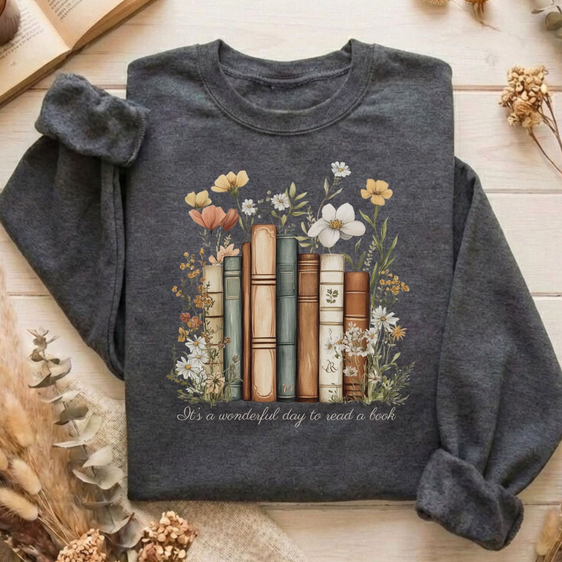 Sweatshirt Dark Heather / S Design 191 Sweatshirt The Mystic Eden