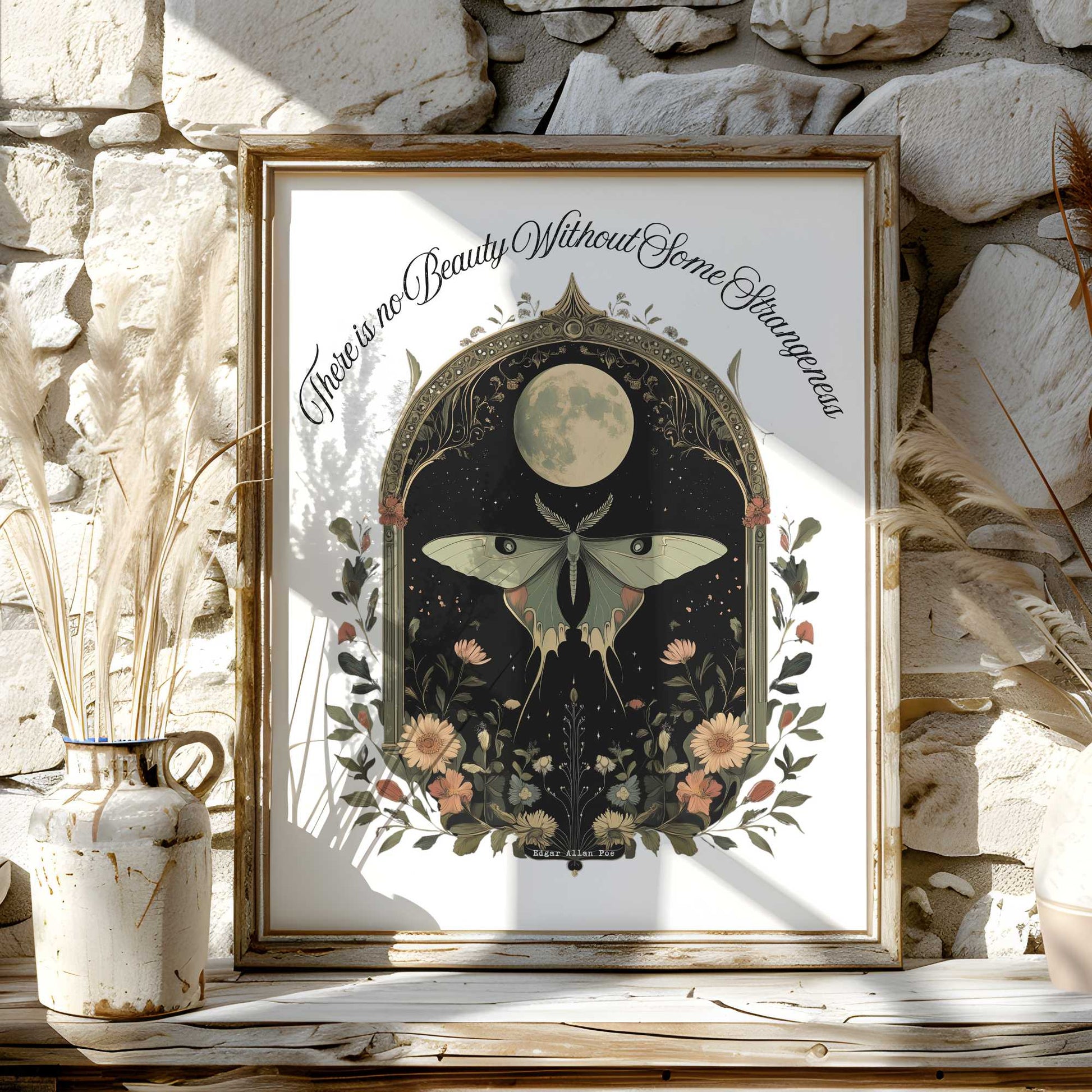 Poster 11″ x 14″ / Matte Design 139B - Art Print The Mystic Eden