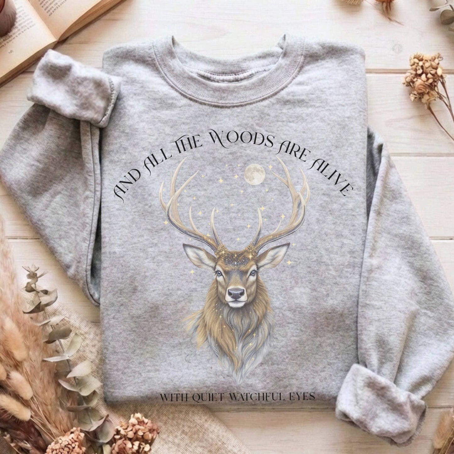 Sweatshirt Sport Grey / S Design 282 Crewneck Sweatshirt The Mystic Eden