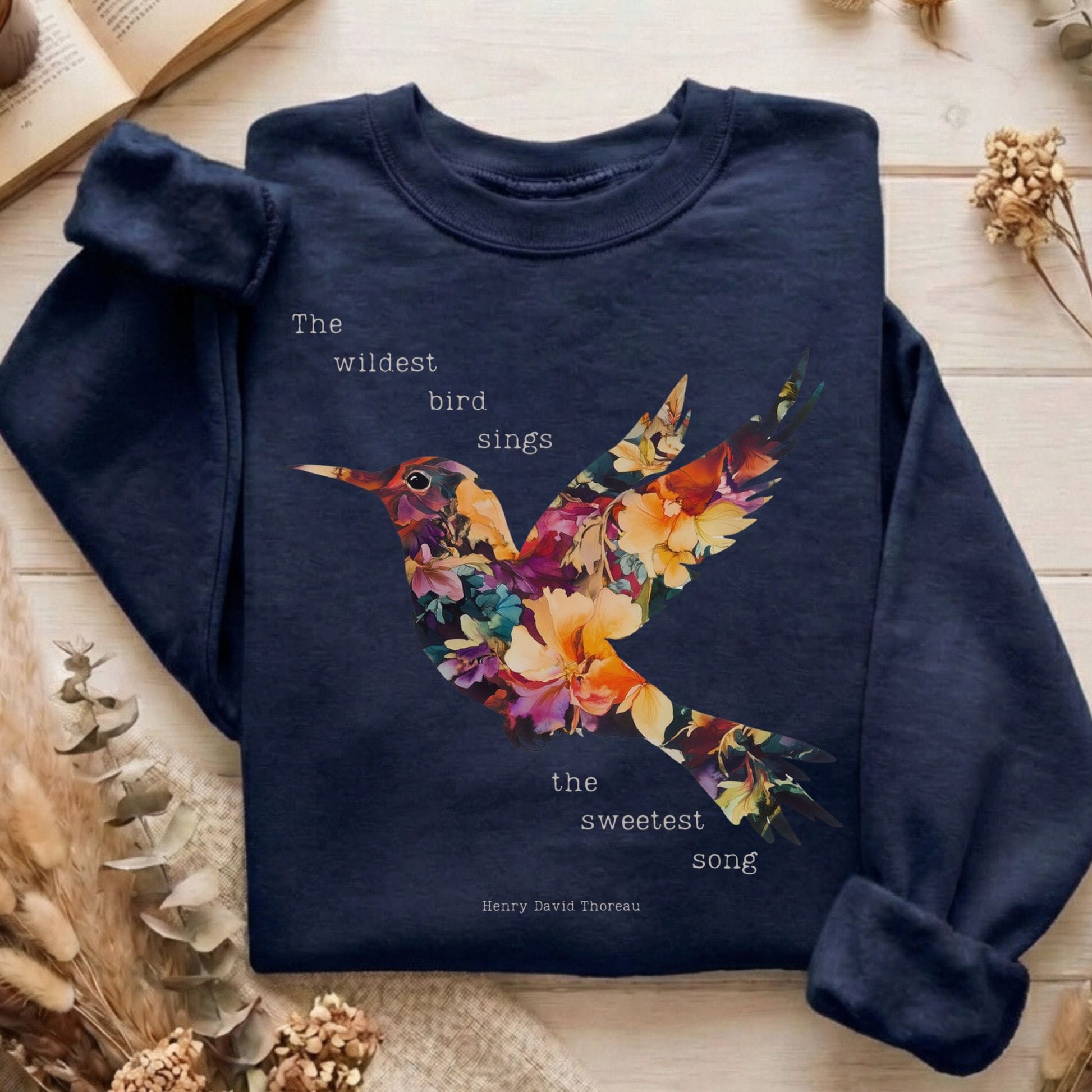 Sweatshirt Navy / S Design 73 Sweatshirt The Mystic Eden