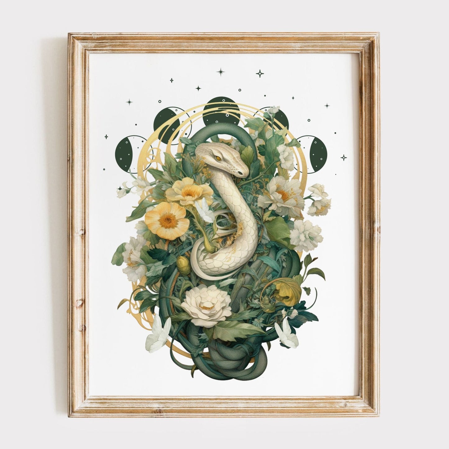 Art Prints 11″ x 14″ / Matte Design 45B - Art Print The Mystic Eden