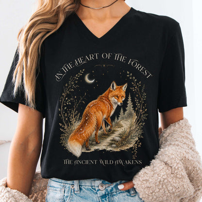 V-neck Black / S Design 310 V-Neck The Mystic Eden