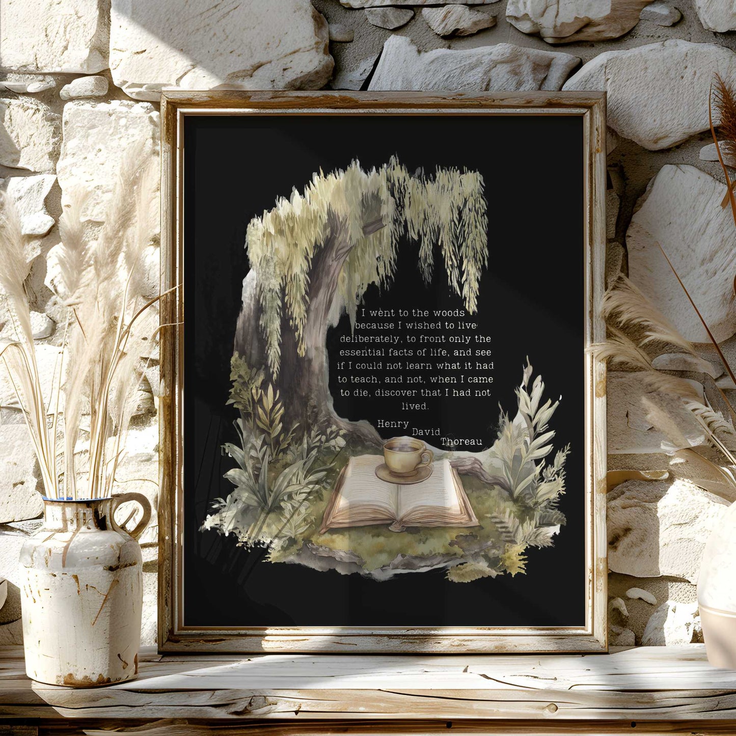 Poster 11″ x 14″ / Matte Design 245A - Art Print The Mystic Eden