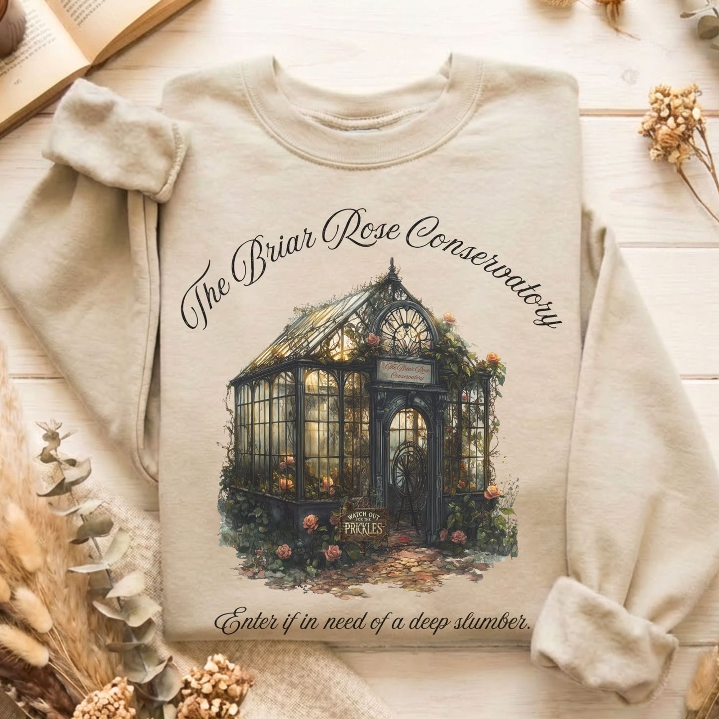 Sweatshirt Sand / S Design 179 Sweatshirt The Mystic Eden