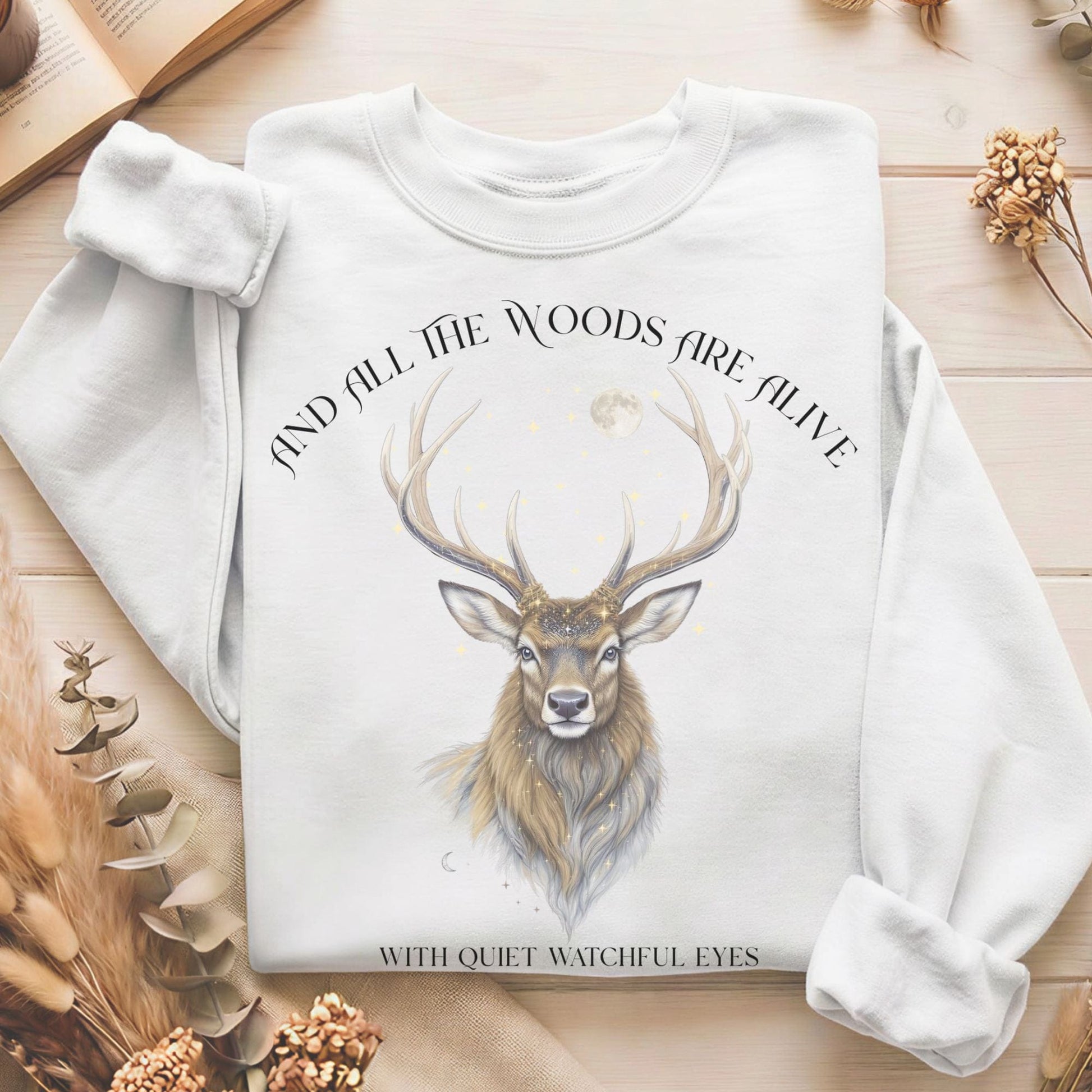 Sweatshirt White / S Design 282 Crewneck Sweatshirt The Mystic Eden