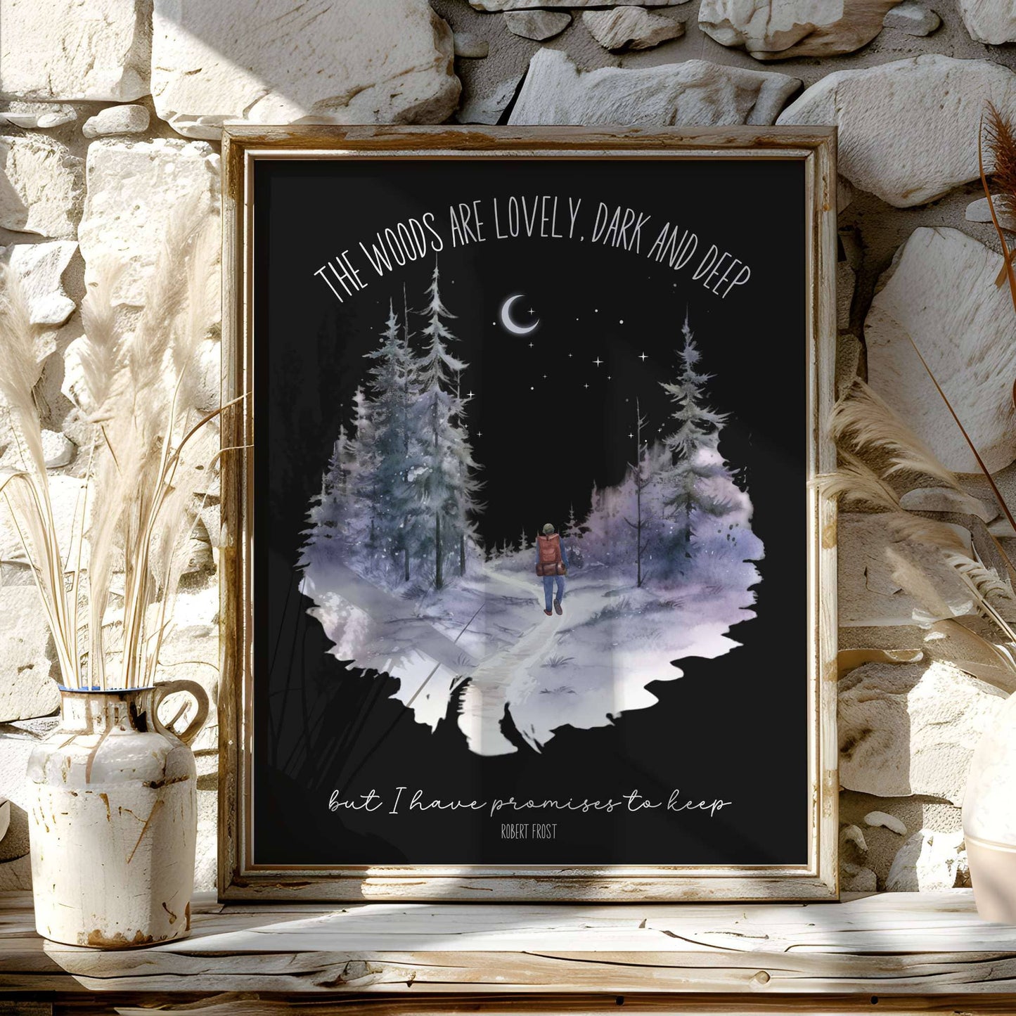 Poster 11″ x 14″ / Matte Design 223B - Art Print The Mystic Eden