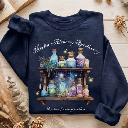 Sweatshirt Navy / S Design 125 Sweatshirt The Mystic Eden