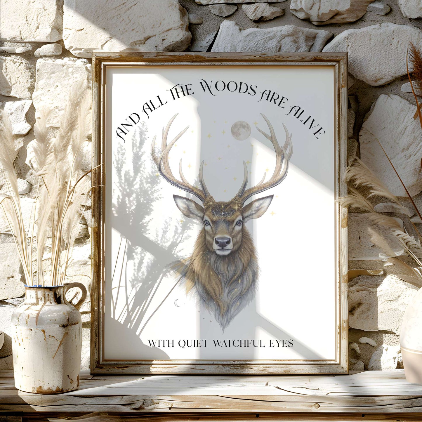 Art Prints 11″ x 14″ / Matte Design 282B - Art Print The Mystic Eden