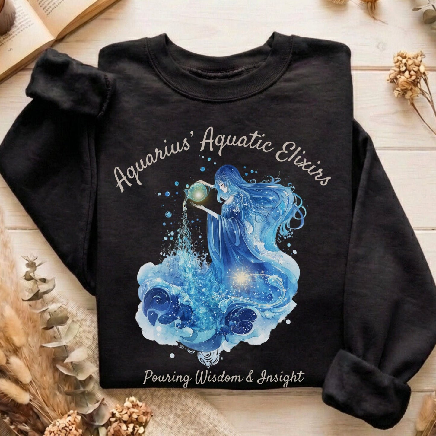 Sweatshirt Black / S Design 148 Sweatshirt The Mystic Eden