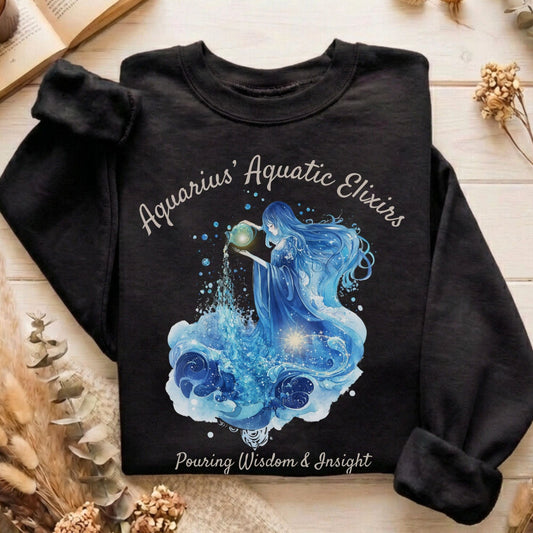 Sweatshirt Black / S Design 148 Sweatshirt The Mystic Eden