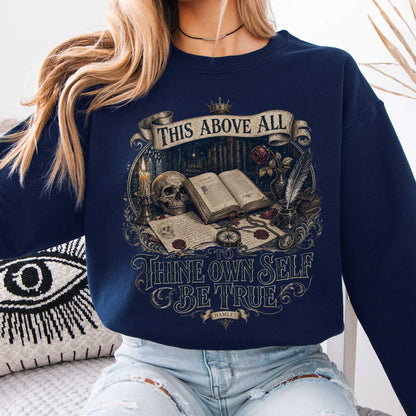 Sweatshirts Navy / S Design 338 Crewneck Sweatshirt The Mystic Eden