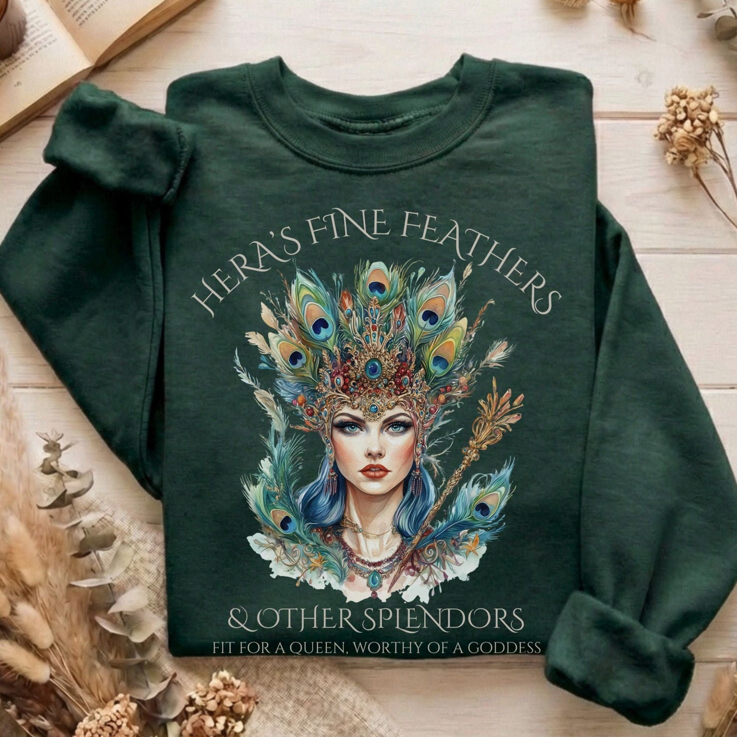 Sweatshirt Forest Green / S Design 103 Sweatshirt The Mystic Eden