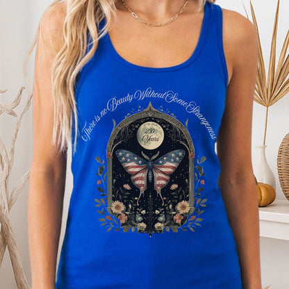 Tank Top Solid Royal / XS Some Strangeness America 250 Women's Lightweight Tank Top The Mystic Eden