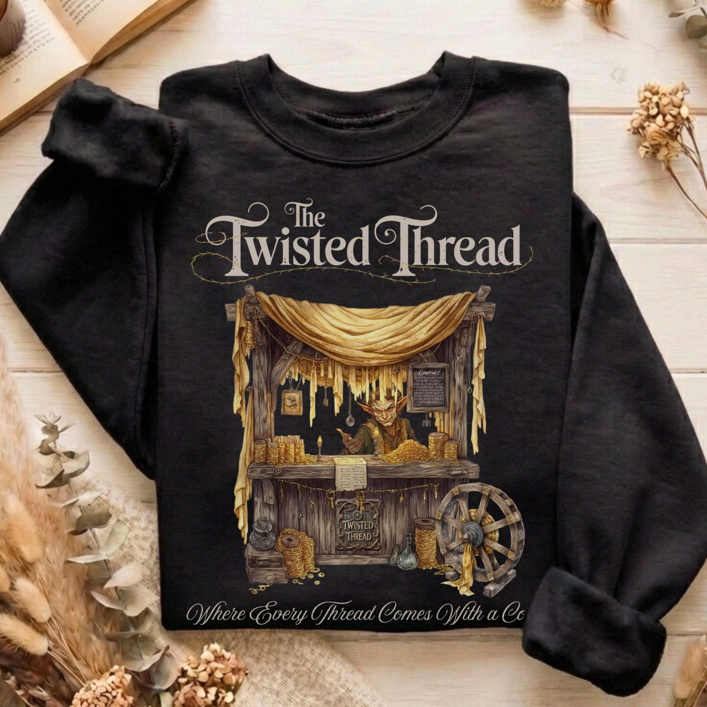 Sweatshirt Black / S Design 182 Sweatshirt The Mystic Eden