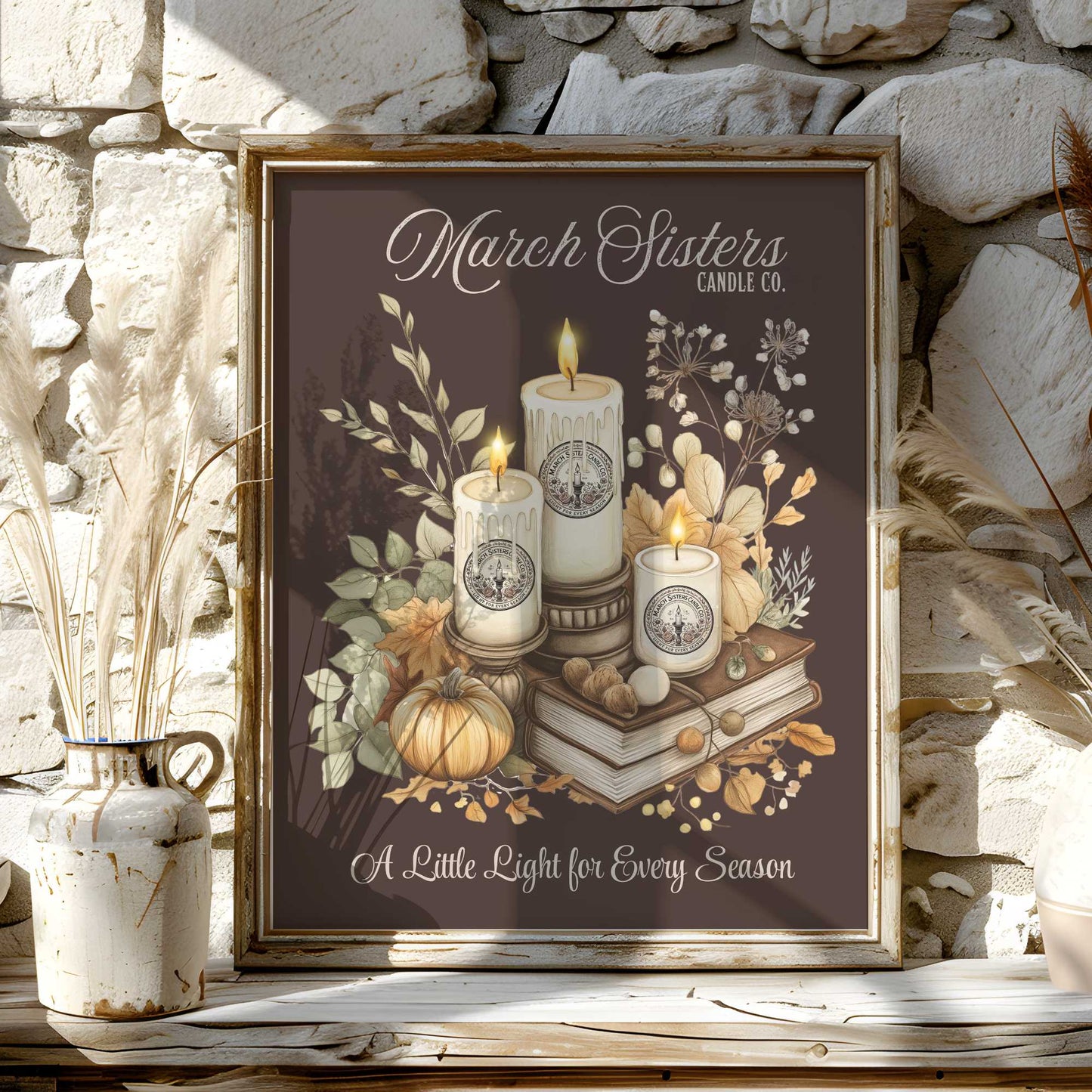 Poster 11″ x 14″ / Matte Design 118B - Art Print The Mystic Eden
