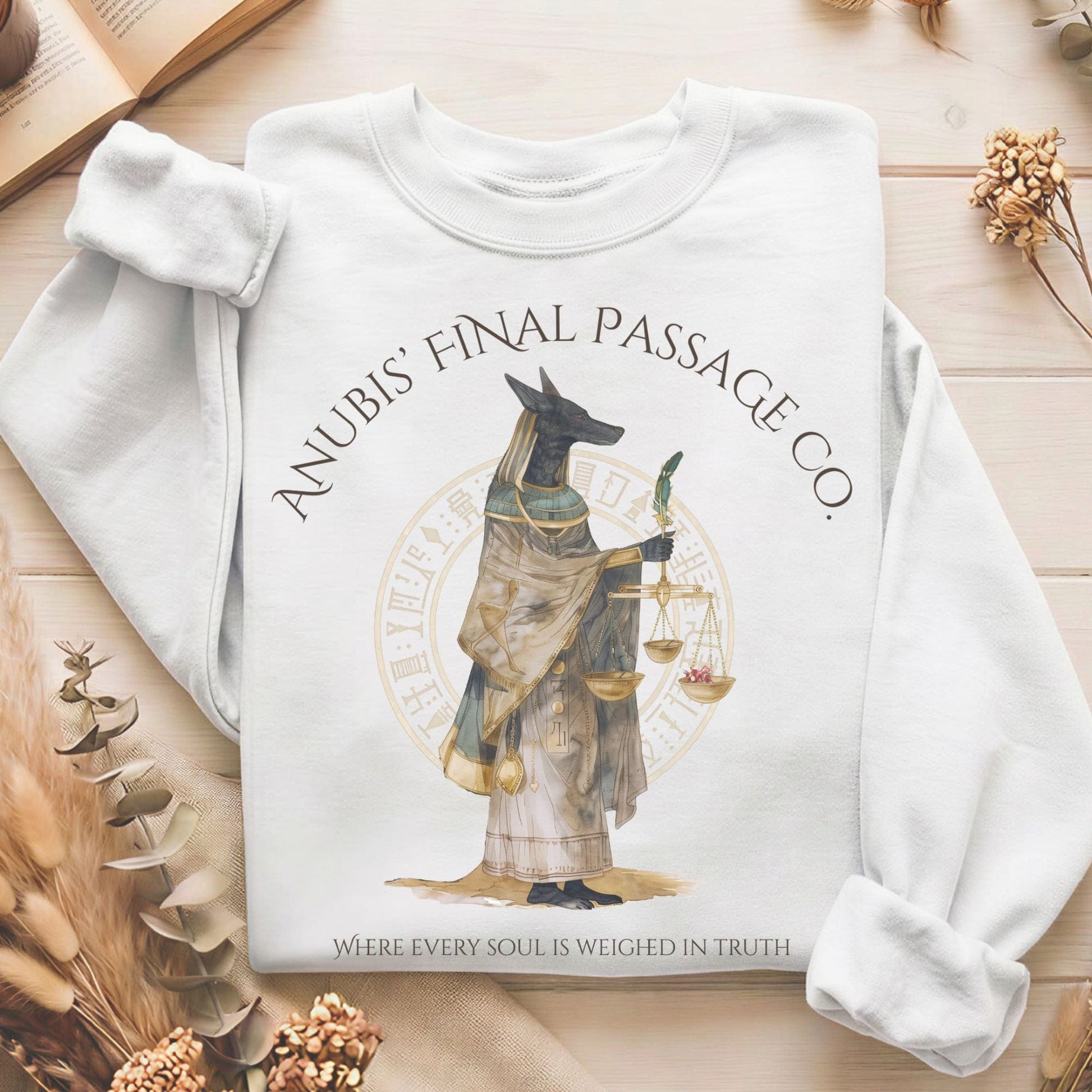 Sweatshirt White / S Design 261 Crewneck Sweatshirt The Mystic Eden