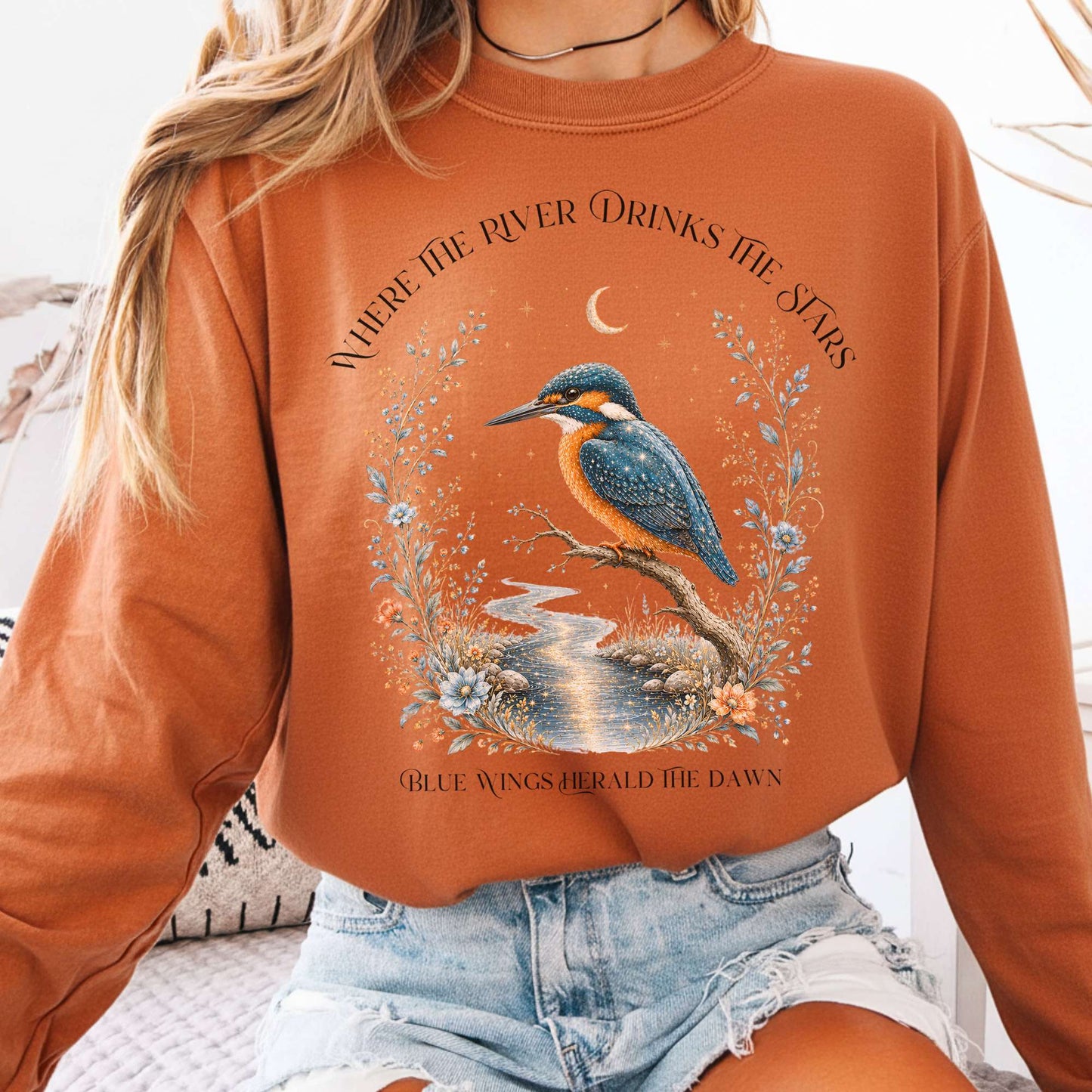 Long-sleeve Yam / S Where the River Drinks the Stars Long Sleeve The Mystic Eden