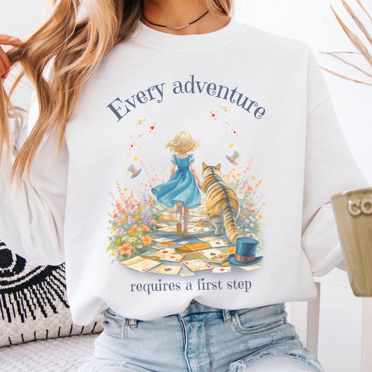 Sweatshirt Design 259 Crewneck Sweatshirt The Mystic Eden