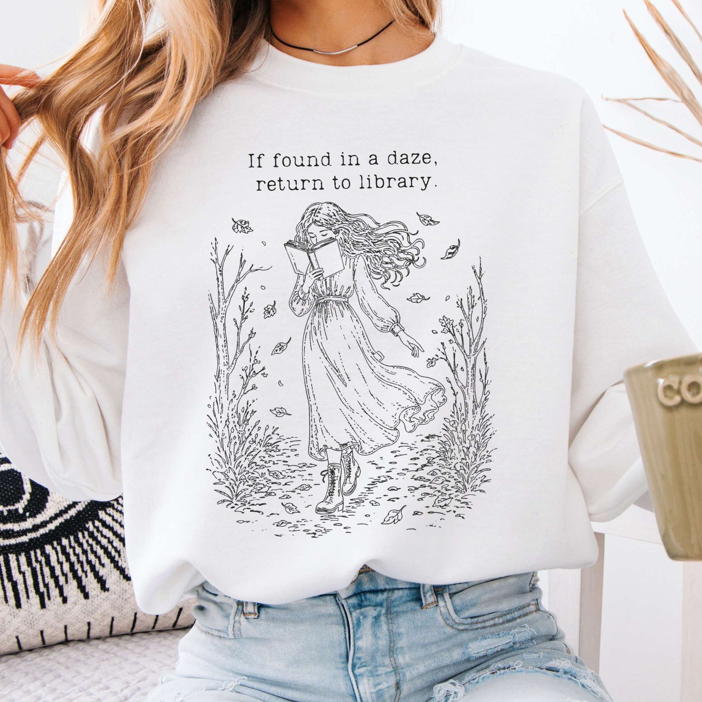 Sweatshirt White / S Design 296 Crewneck Sweatshirt The Mystic Eden