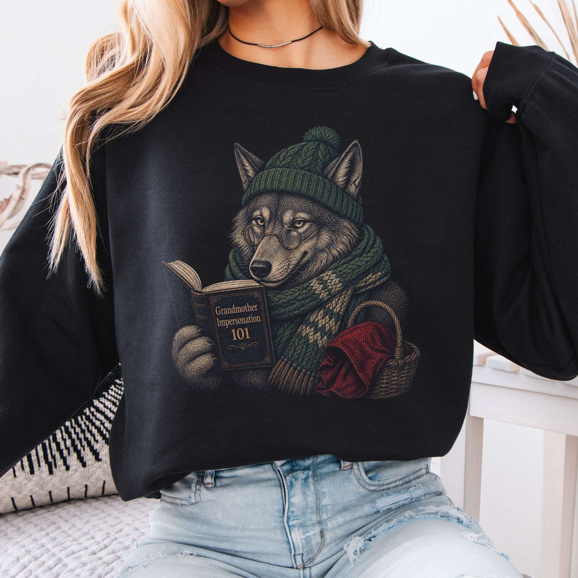 Sweatshirt Black / S Design 306 Crewneck Sweatshirt The Mystic Eden