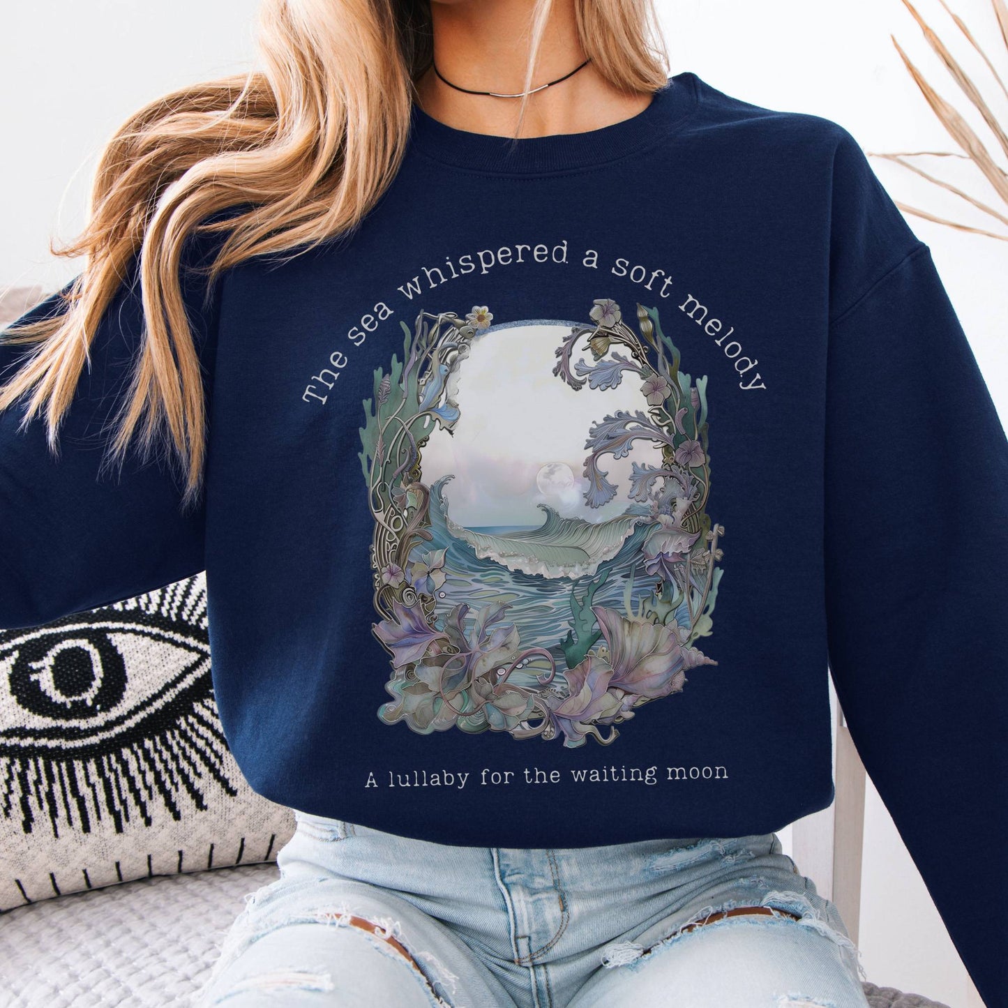 Sweatshirt Design 271 Crewneck Sweatshirt The Mystic Eden