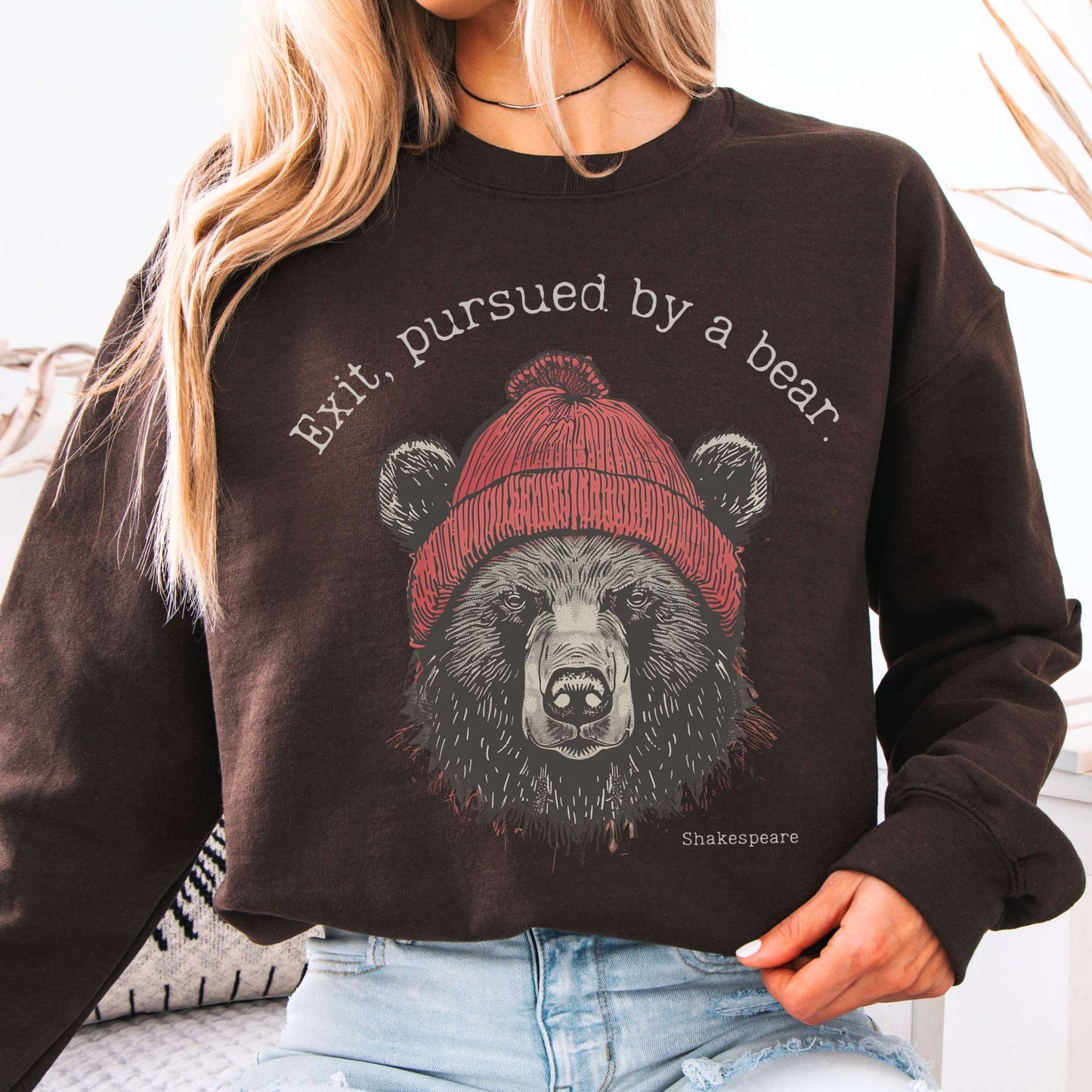 Sweatshirt Dark Chocolate / S Design 289 Crewneck Sweatshirt The Mystic Eden