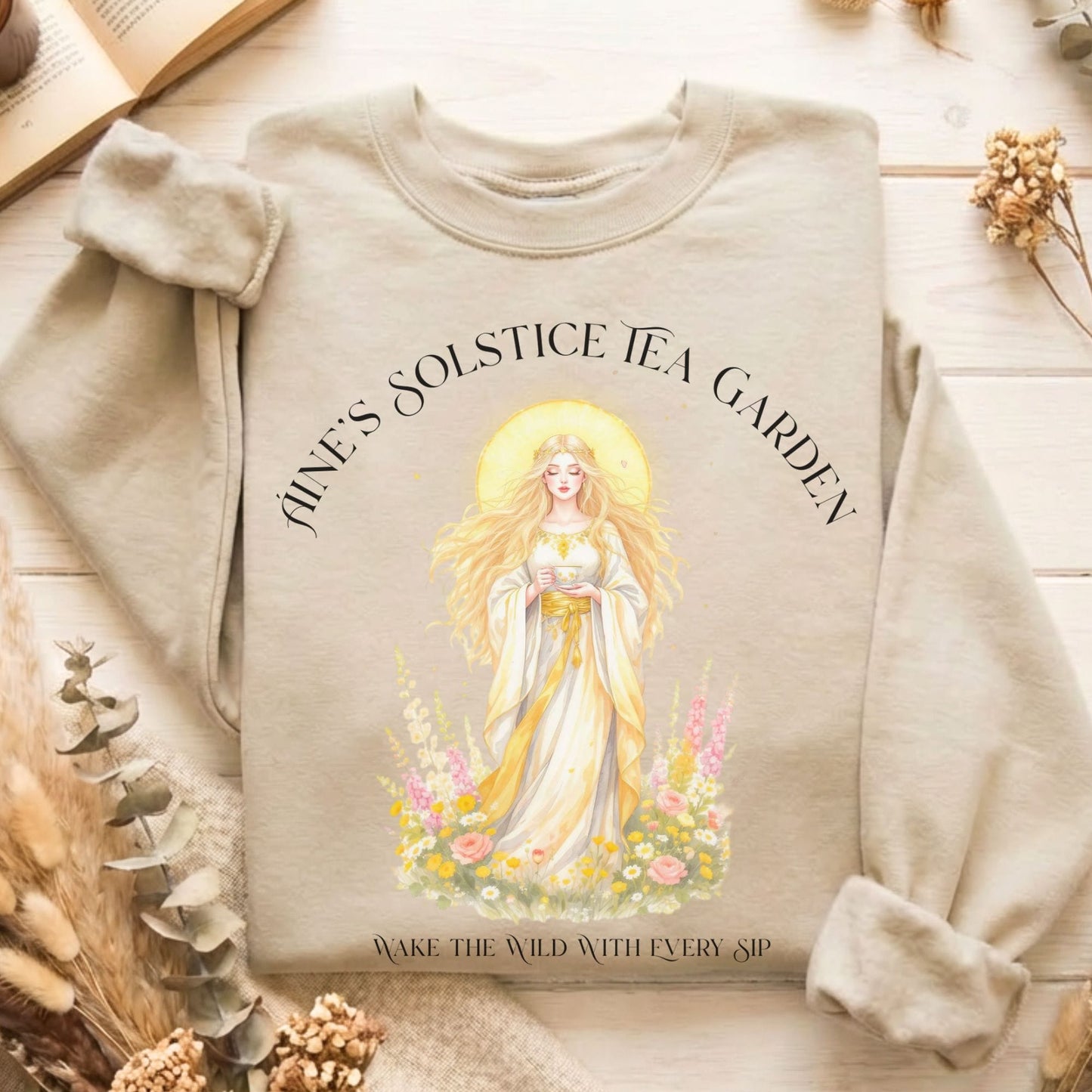 Sweatshirts Sand / S Design 275 Crewneck Sweatshirt The Mystic Eden