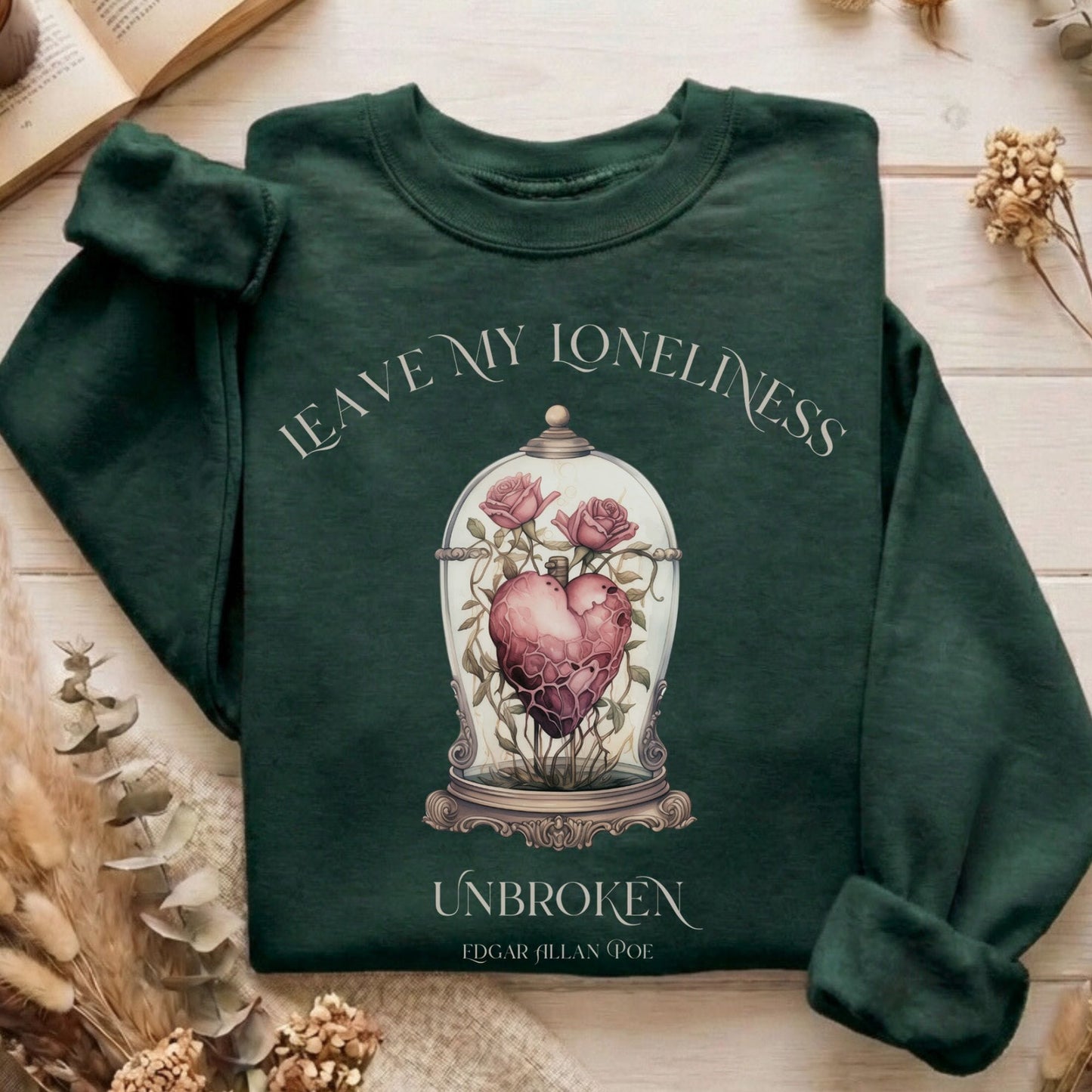 Sweatshirt Forest Green / S Design 224 Sweatshirt The Mystic Eden