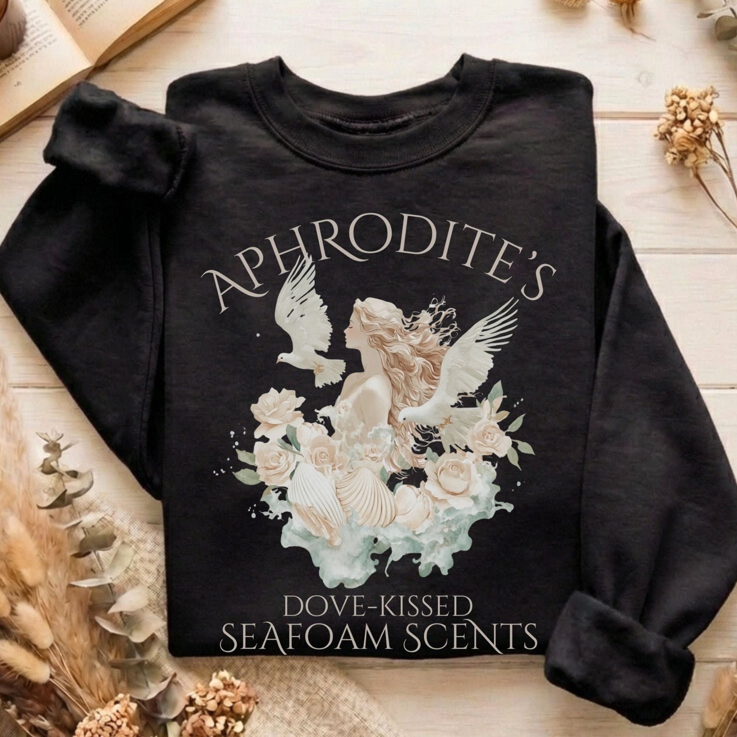 Sweatshirt Black / S Design 96 Sweatshirt The Mystic Eden