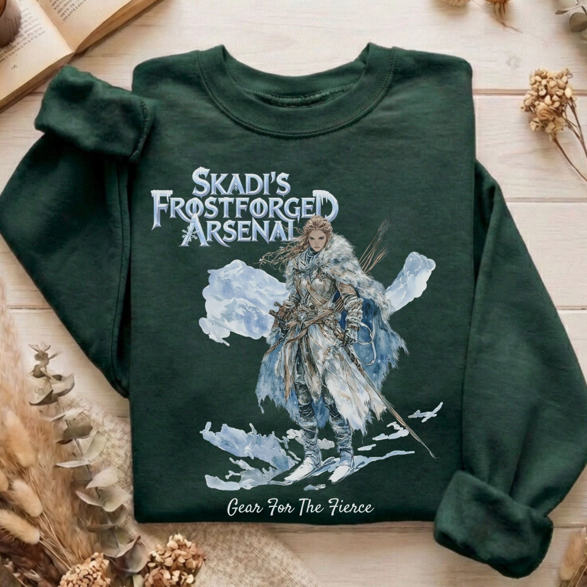 Sweatshirt Forest Green / S Design 169 Sweatshirt The Mystic Eden
