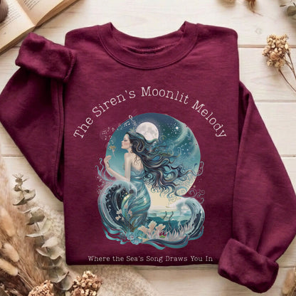 Sweatshirt Maroon / S Design 272 Crewneck Sweatshirt The Mystic Eden