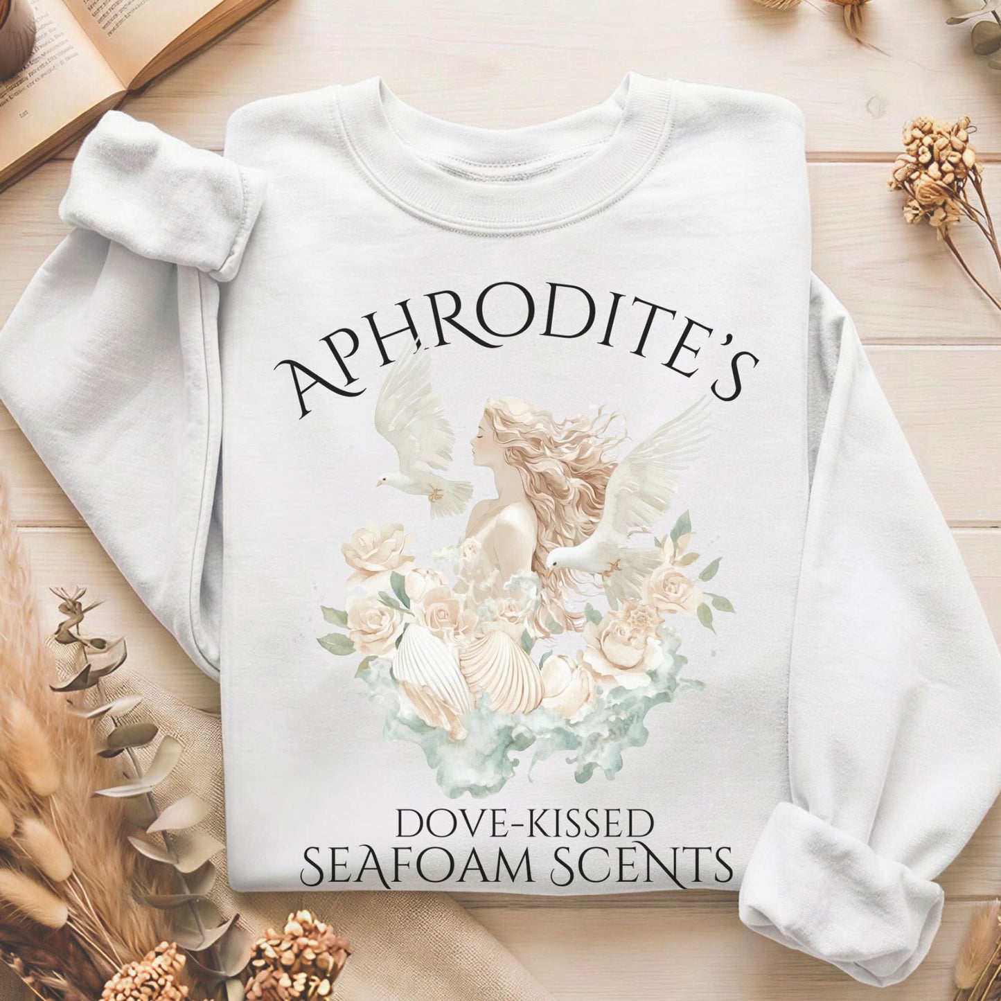 Sweatshirt White / S Design 96 Sweatshirt The Mystic Eden