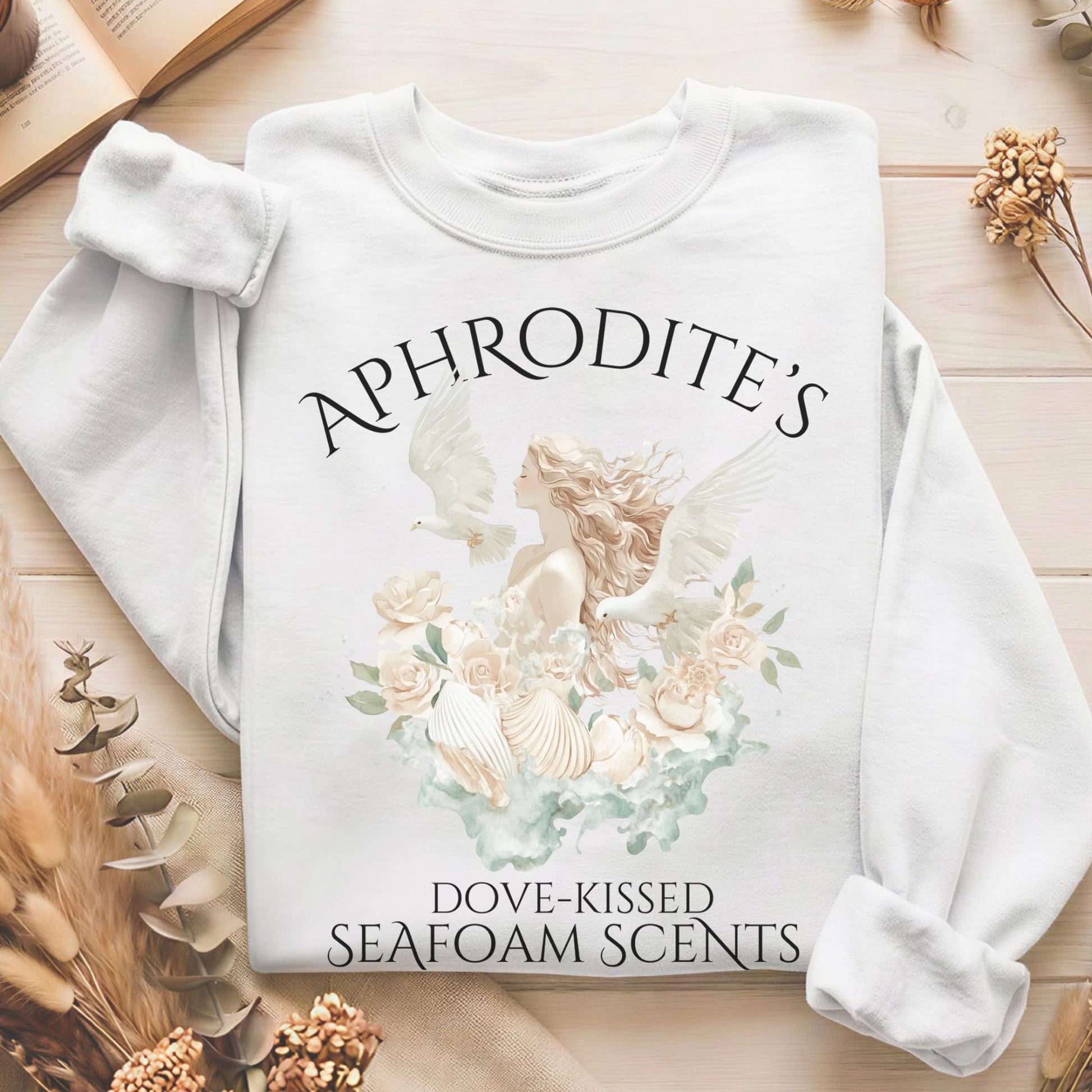 Sweatshirt White / S Design 96 Sweatshirt The Mystic Eden