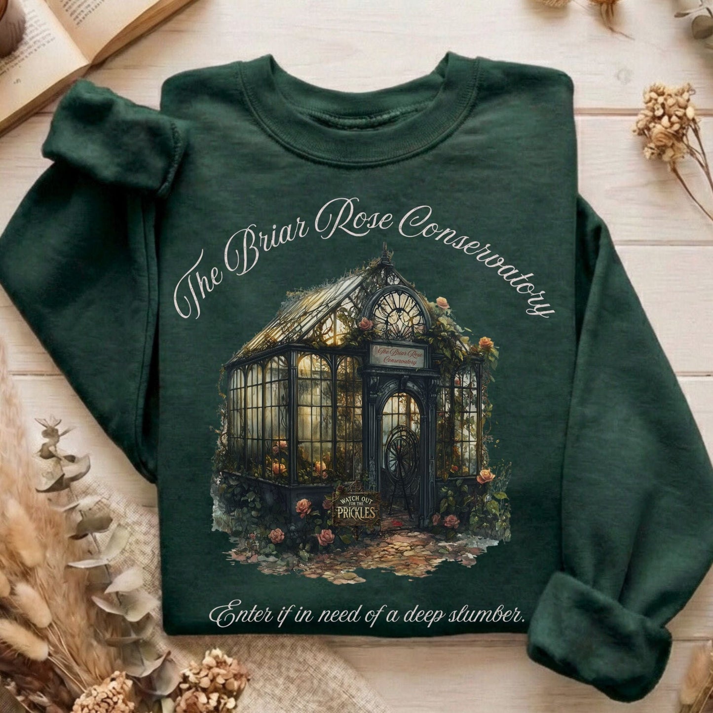 Sweatshirt Forest Green / S Design 179 Sweatshirt The Mystic Eden