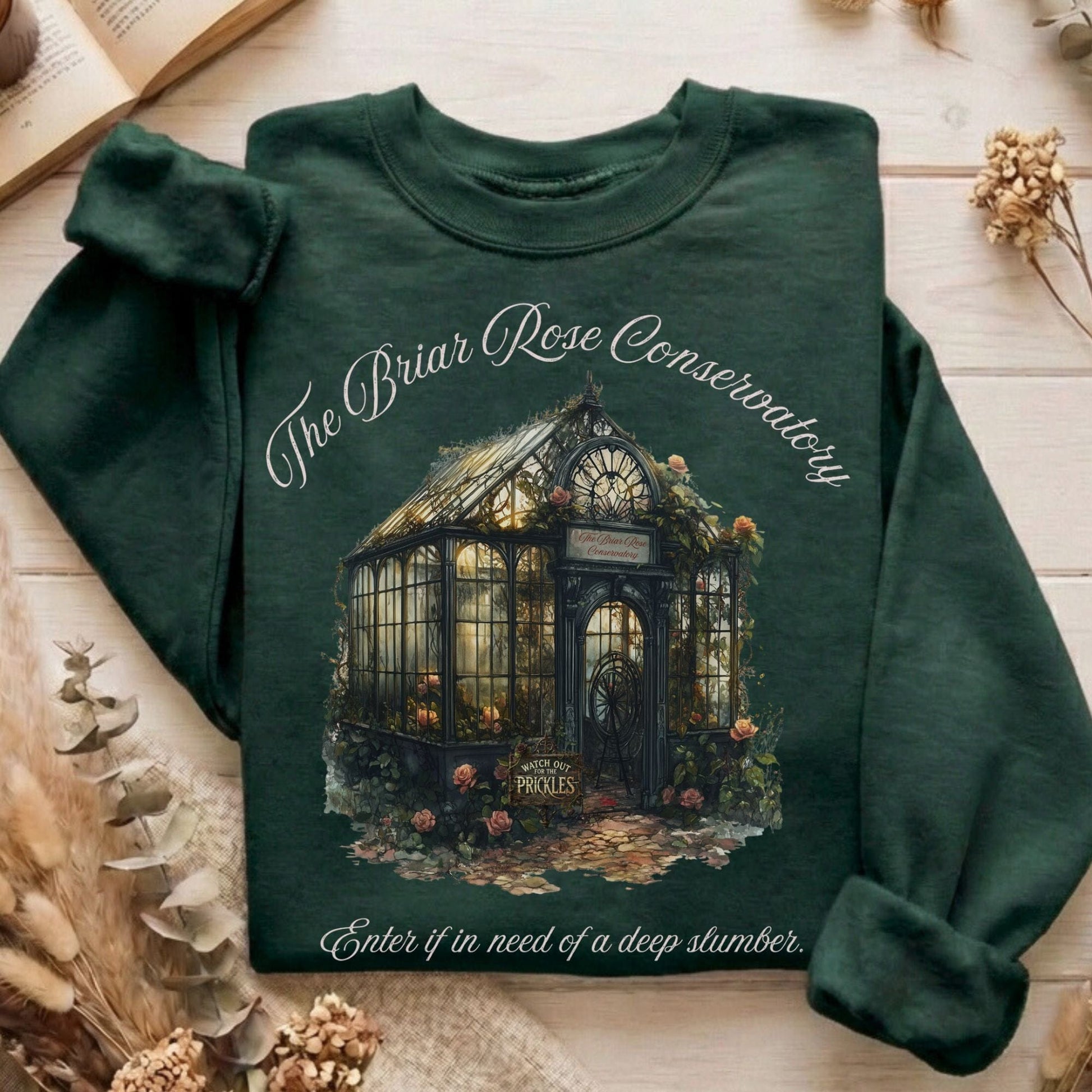 Sweatshirt Forest Green / S Design 179 Sweatshirt The Mystic Eden
