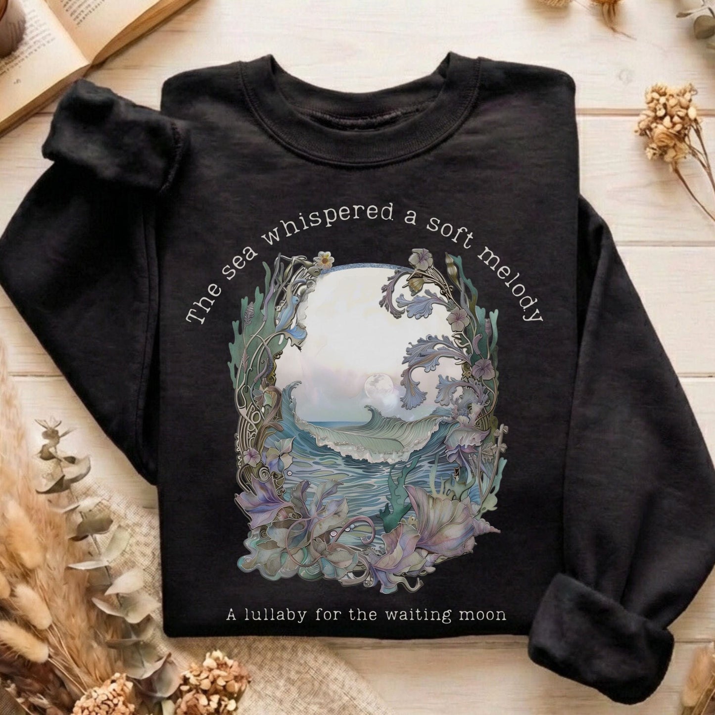 Sweatshirt Black / S Design 271 Crewneck Sweatshirt The Mystic Eden