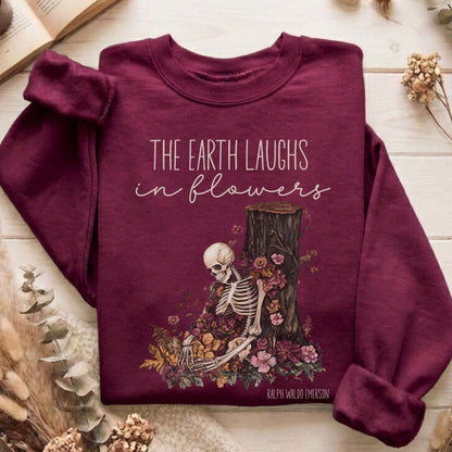 Sweatshirt Maroon / S Design 239 Crewneck Sweatshirt The Mystic Eden