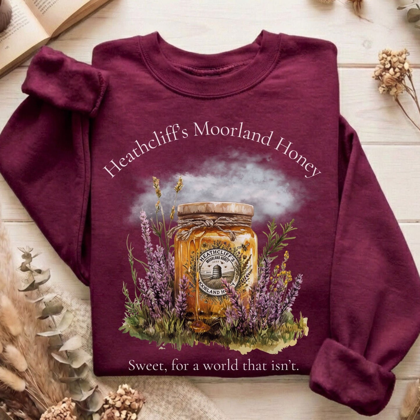 Sweatshirt Maroon / S Design 114 Sweatshirt The Mystic Eden
